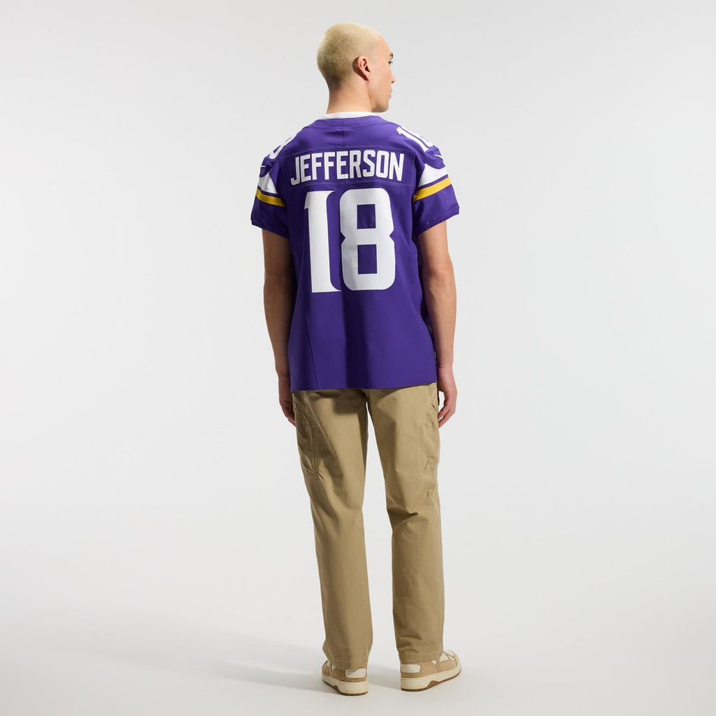 Minnesota Vikings Justin Jefferson Nike Team Vapor F.U.S.E. Elite Jersey - Purple