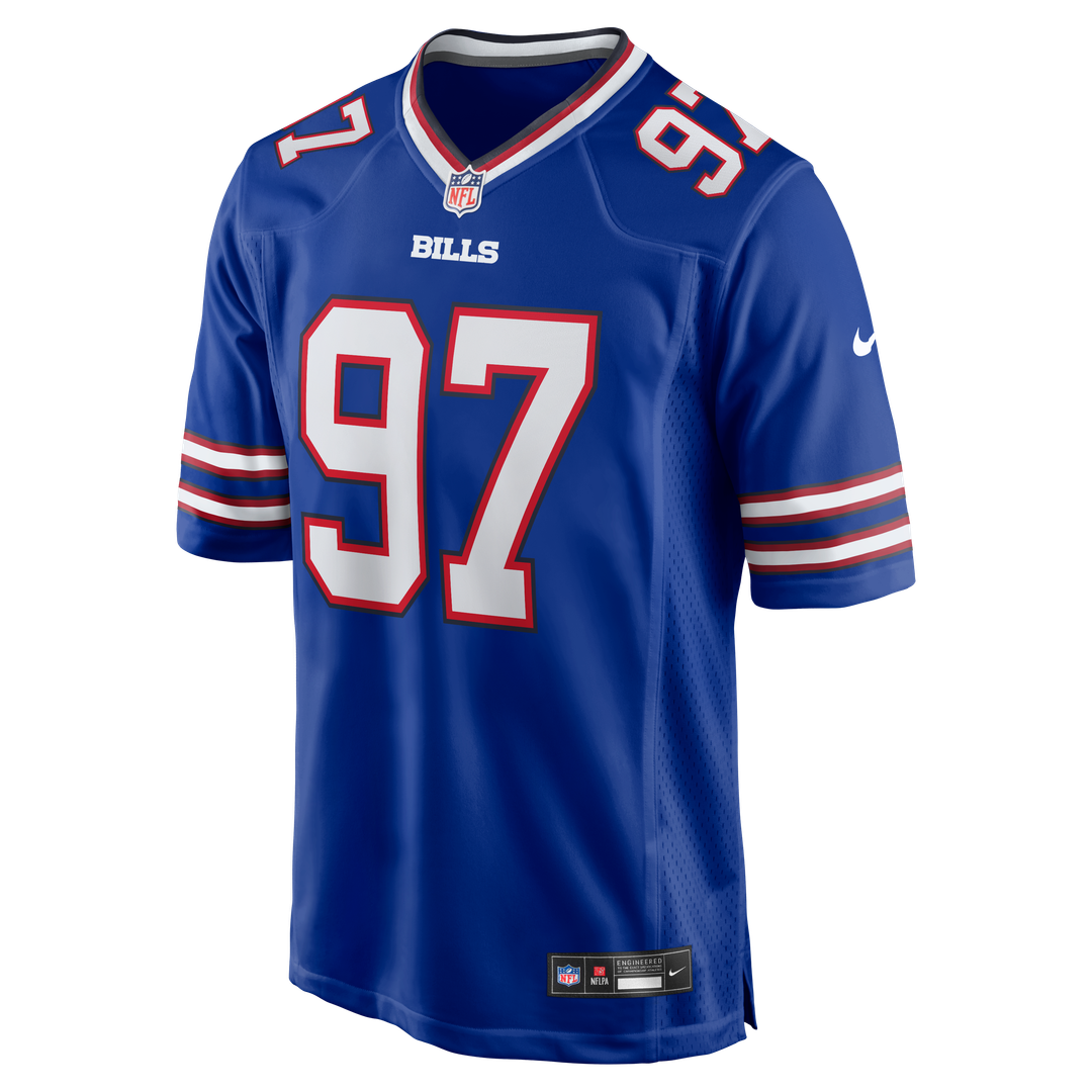 Buffalo Bills Zion Logue Nike Team Game Jersey - Royal