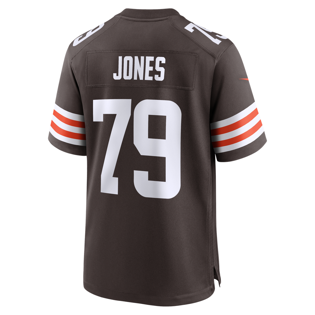 Cleveland Browns Dawand Jones Nike Team Game Jersey - Brown