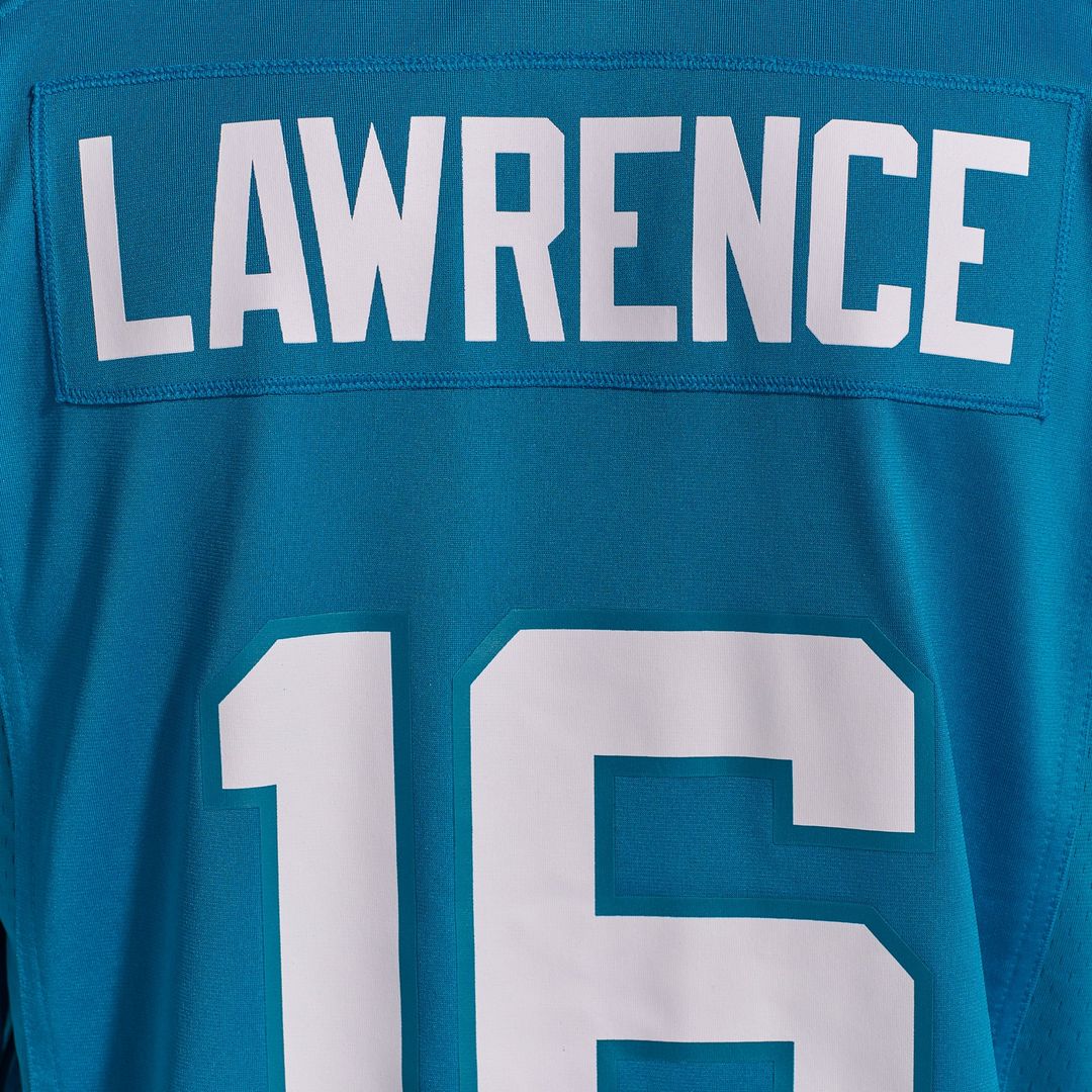 Jacksonville Jaguars Trevor Lawrence Nike Home Game Jersey - Teal