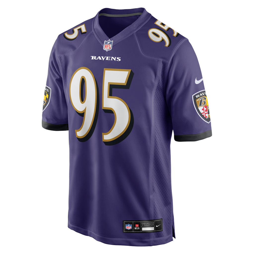 Baltimore Ravens Tavius Robinson Nike Team Game Jersey - Purple