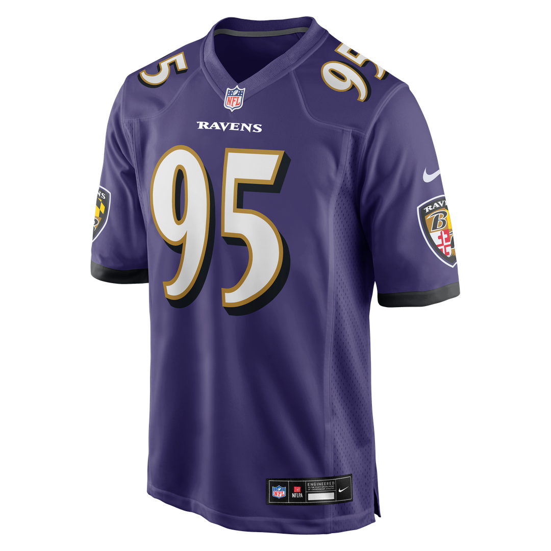 Baltimore Ravens Tavius Robinson Nike Team Game Jersey - Purple