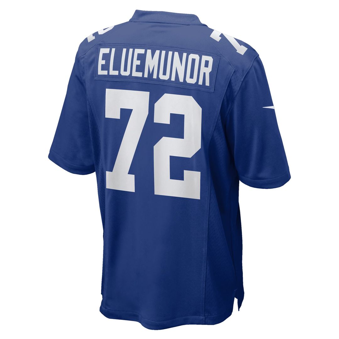 New York Giants Jermaine Eluemunor Nike Team Game Jersey - Royal