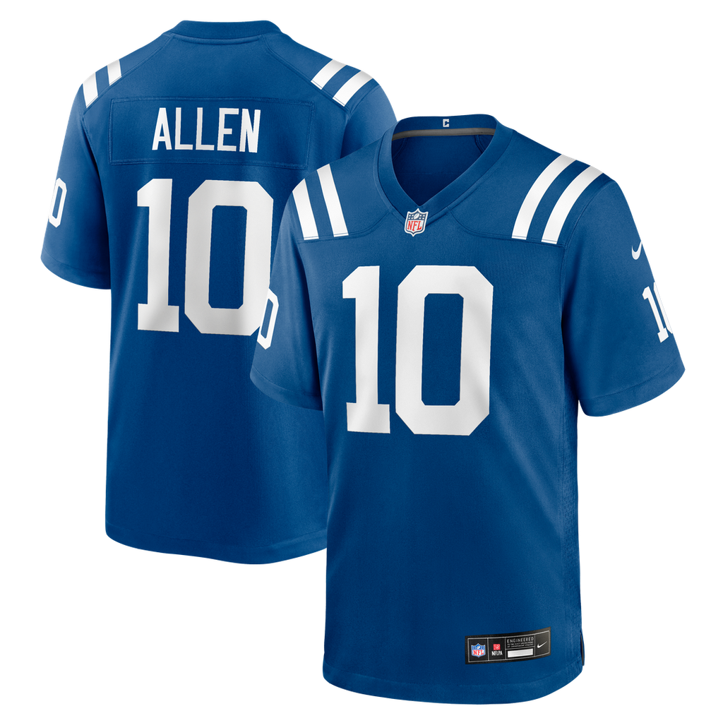 Indianapolis Colts Keenan Allen Nike Team Game Jersey - Royal