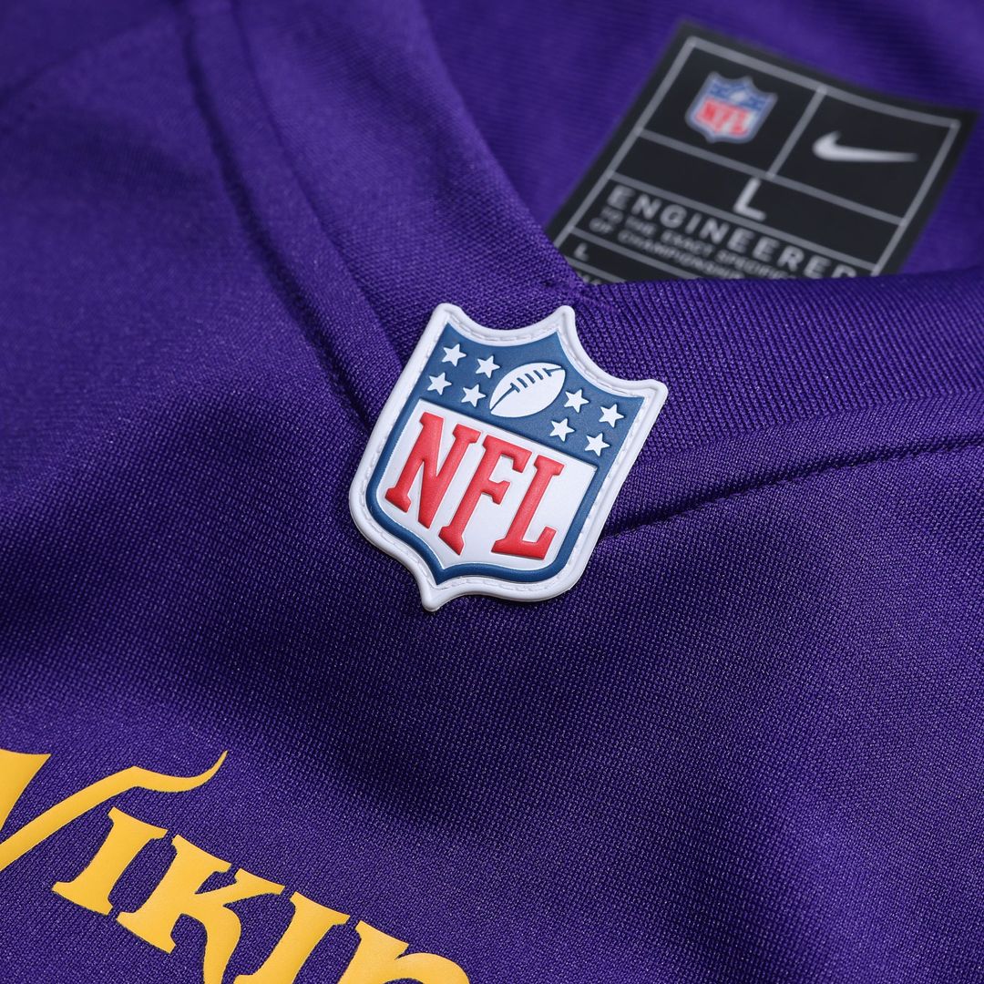 Minnesota Vikings Jordan Addison Nike Game Jersey - Purple