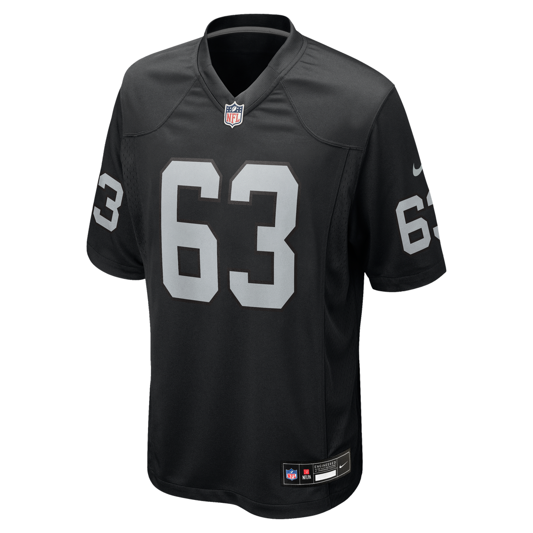 Las Vegas Raiders Gene Upshaw Nike Game Retired Player Jersey - Black
