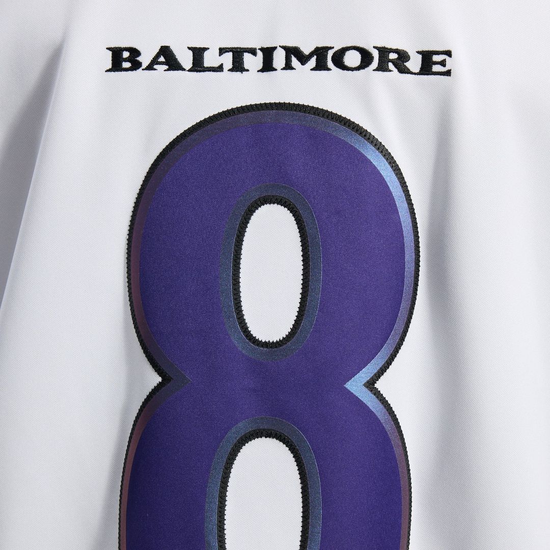 Baltimore Ravens Lamar Jackson Nike Vapor F.U.S.E. Stitched Limited Jersey - White