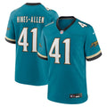Jacksonville Jaguars Josh Hines-Allen Nike Prowler Throwback Player Game Jersey - Teal