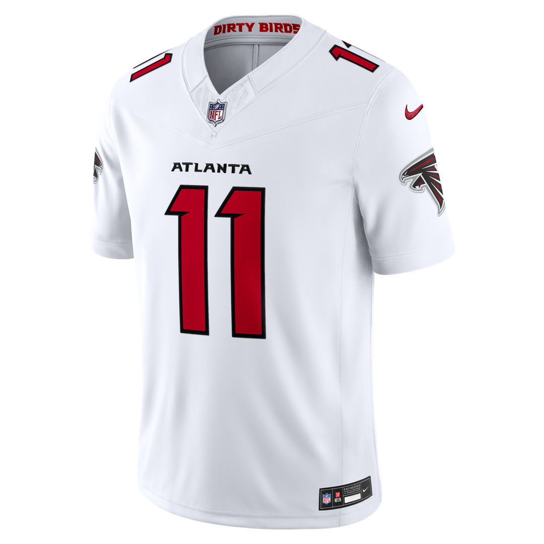 Atlanta Falcons Jalon Walker Nike Vapor F.U.S.E. Stitched Limited Jersey - White