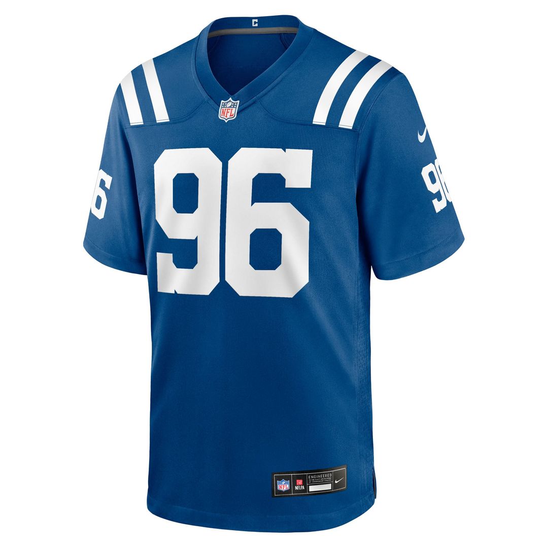 Indianapolis Colts Chris Wormley Nike Team Game Jersey - Royal