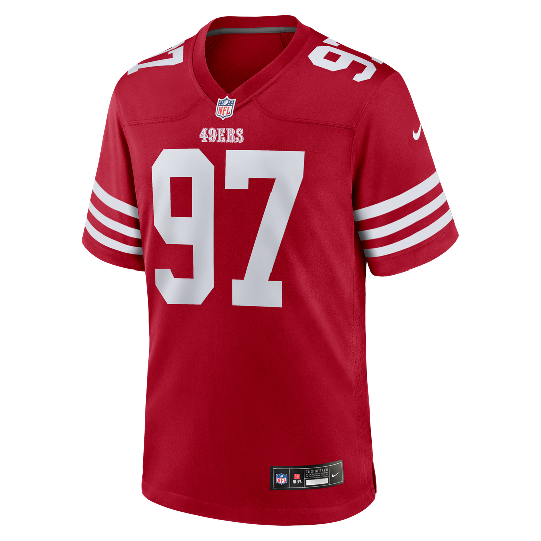 San Francisco 49ers Nick Bosa Nike Player Game Jersey - White