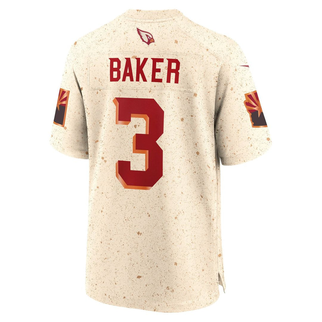 Arizona Cardinals Budda Baker Nike Rivalries Collection Game Jersey - Natural