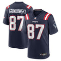 New England Patriots Rob Gronkowski Nike Team Retired Player Game Jersey - Navy