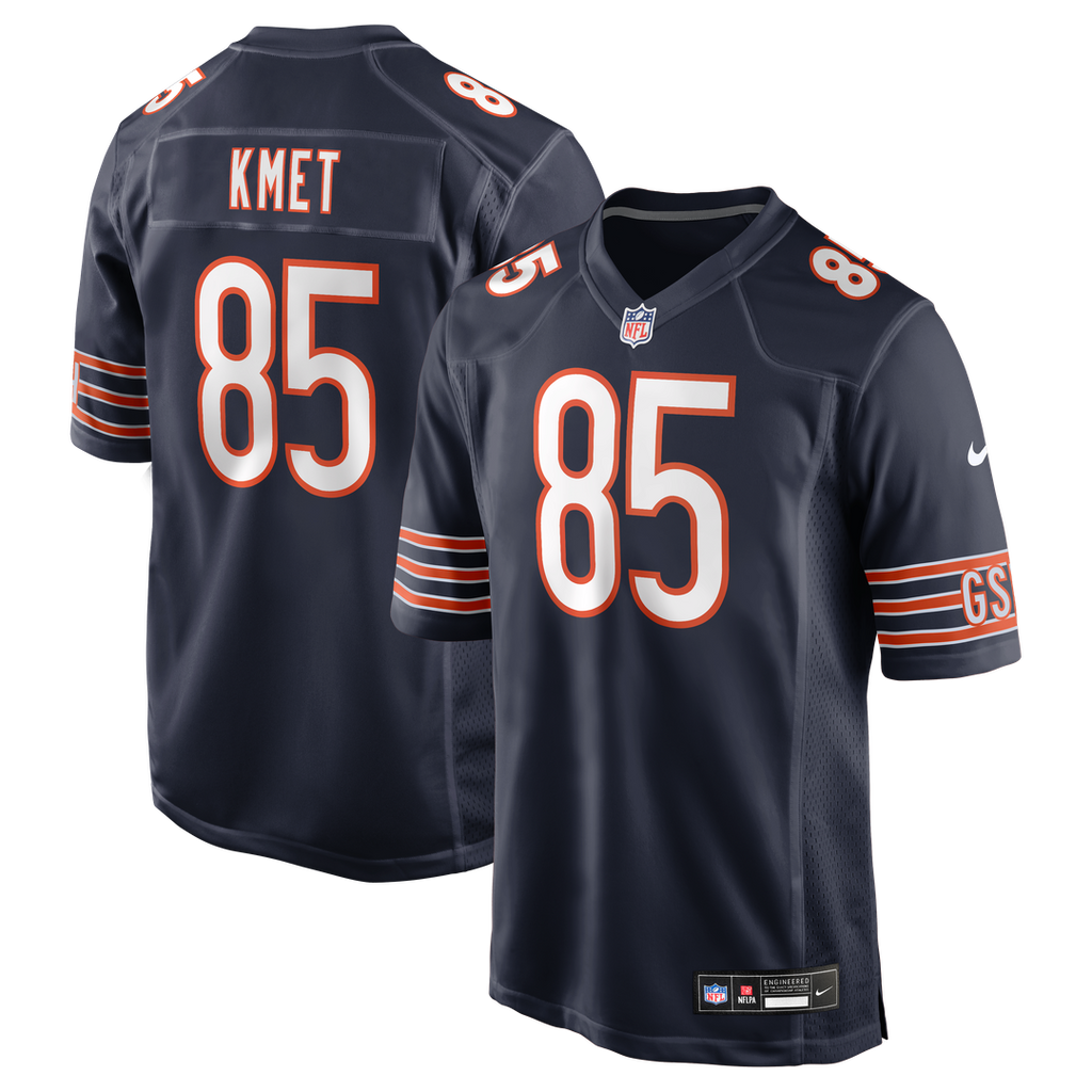 Chicago Bears Cole Kmet Nike Player Game Jersey - Navy