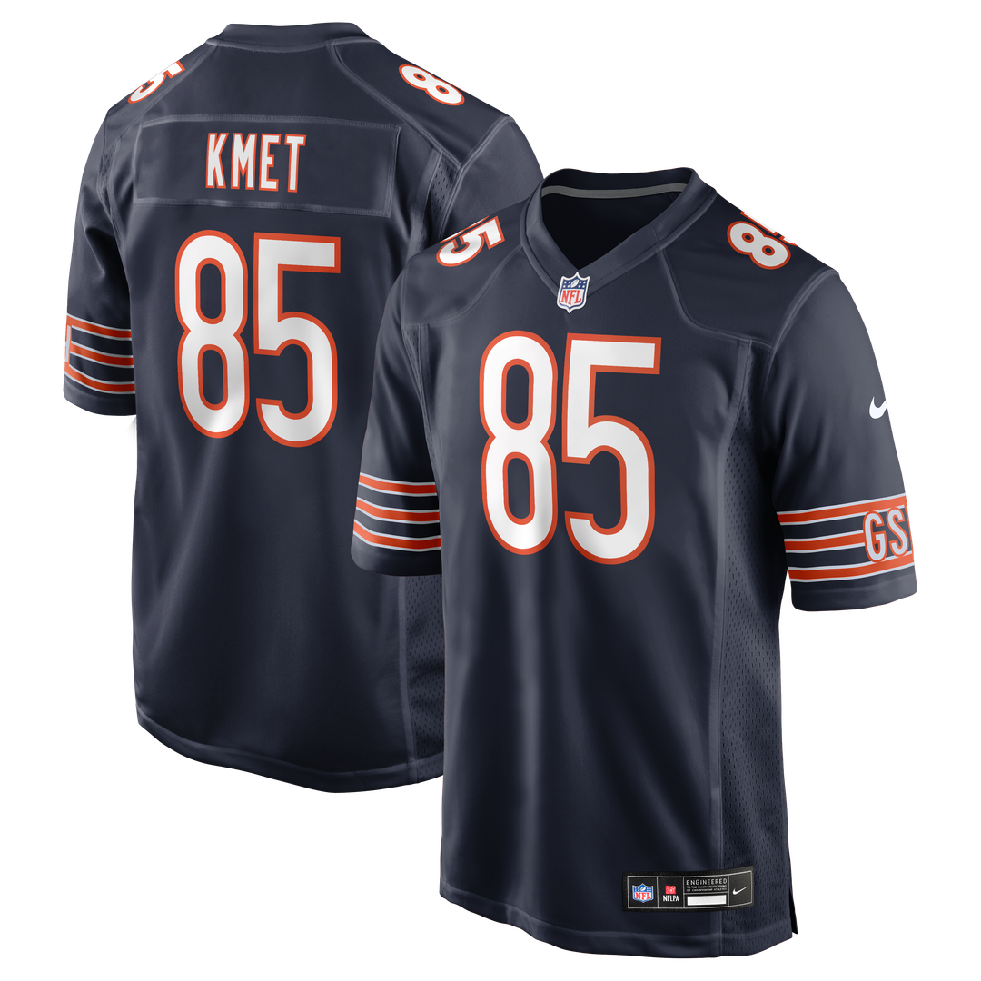 Chicago Bears Cole Kmet Nike Player Game Jersey - Navy