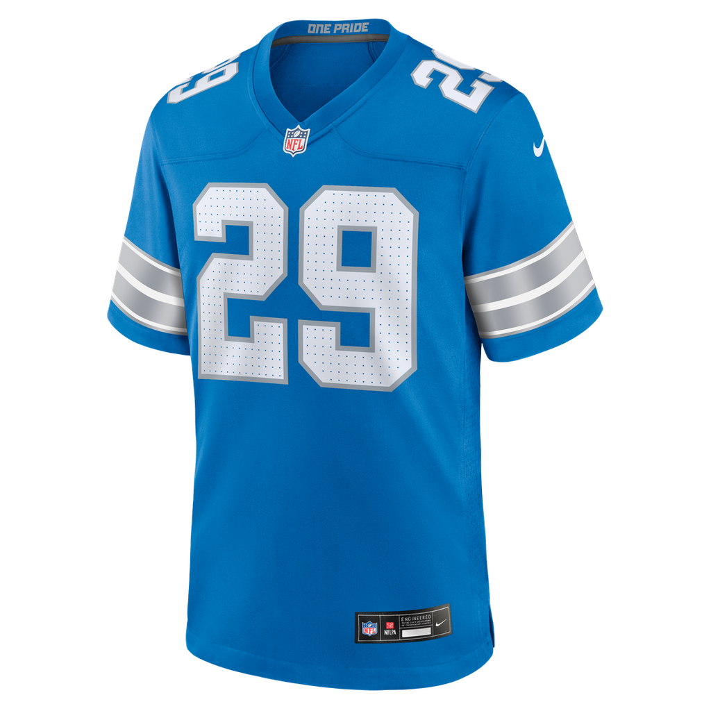 Detroit Lions Avonte Maddox Nike Team Game Jersey - Blue