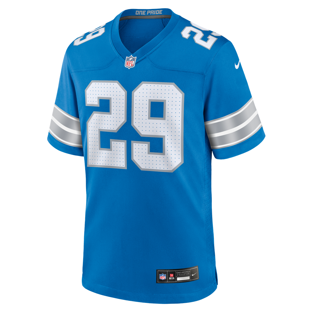 Detroit Lions Avonte Maddox Nike Team Game Jersey - Blue