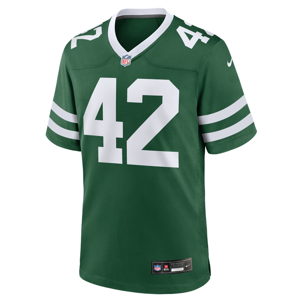 New York Jets Thomas Hennessy Nike Team Game Jersey - Legacy Green