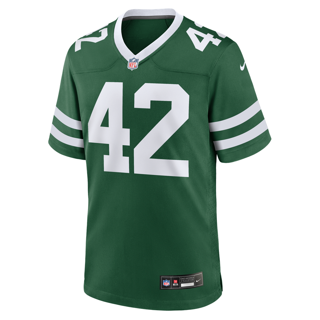 New York Jets Thomas Hennessy Nike Team Game Jersey - Legacy Green