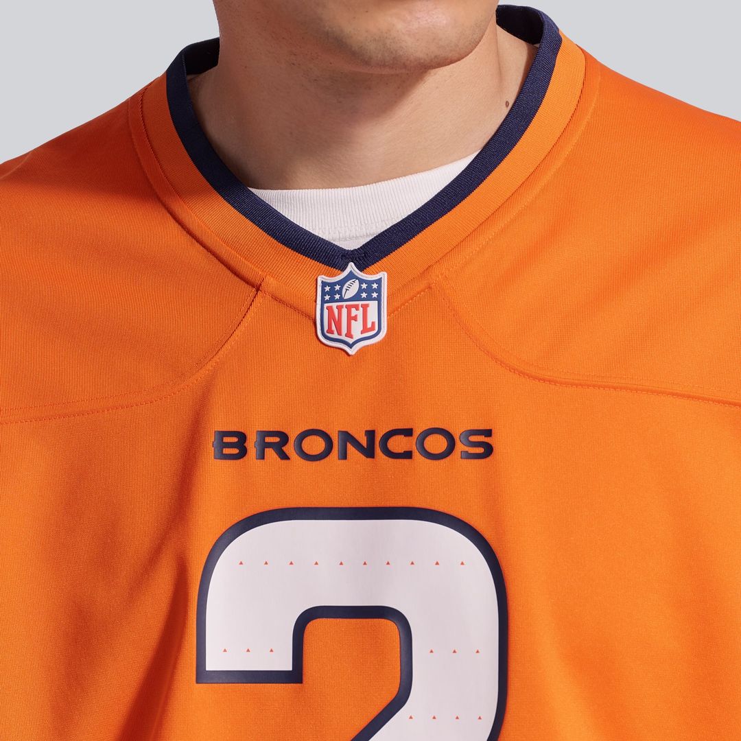 Denver Broncos Patrick Surtain II Nike Team Game Jersey - Orange