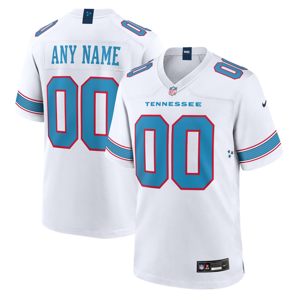 Tennessee Titans Nike Game Custom Jersey - White