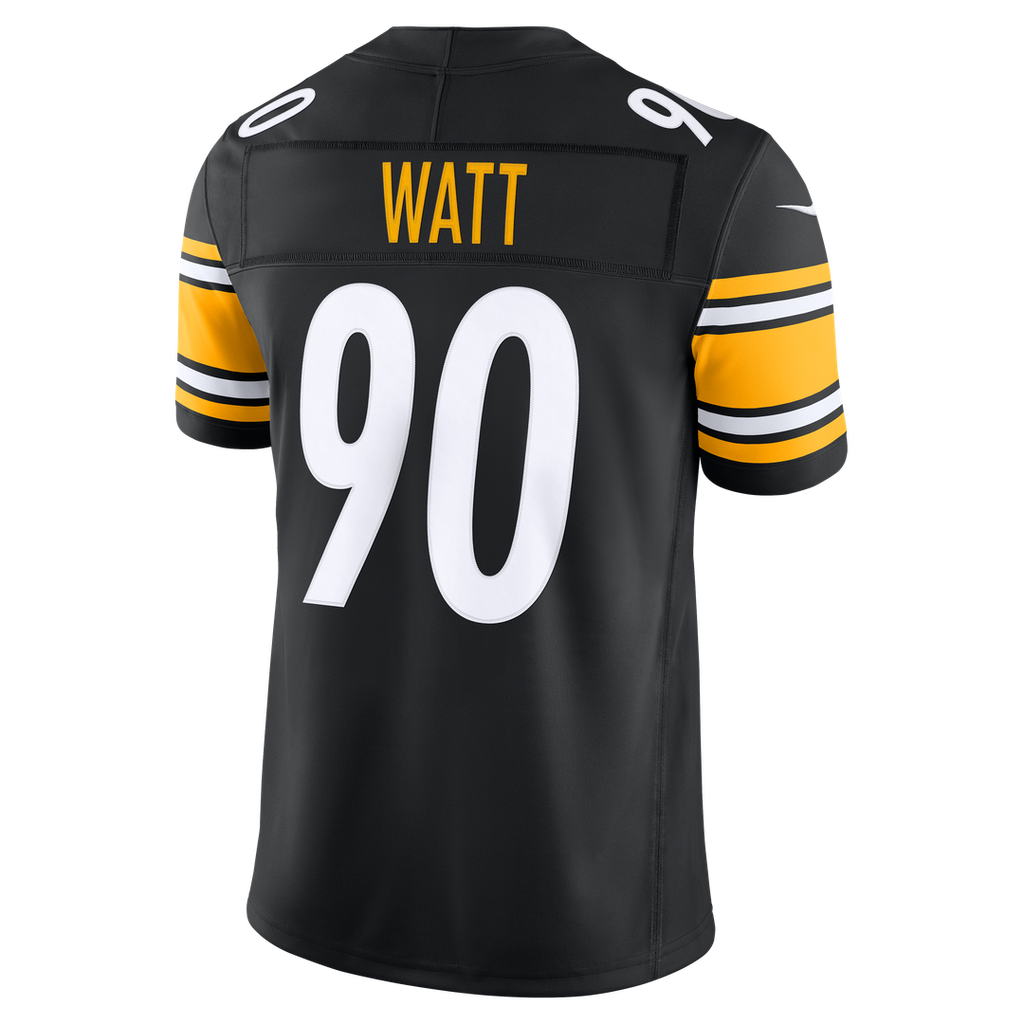 Pittsburgh Steelers T.J. Watt Nike Alternate Vapor F.U.S.E. Stitched Limited Jersey - Gold