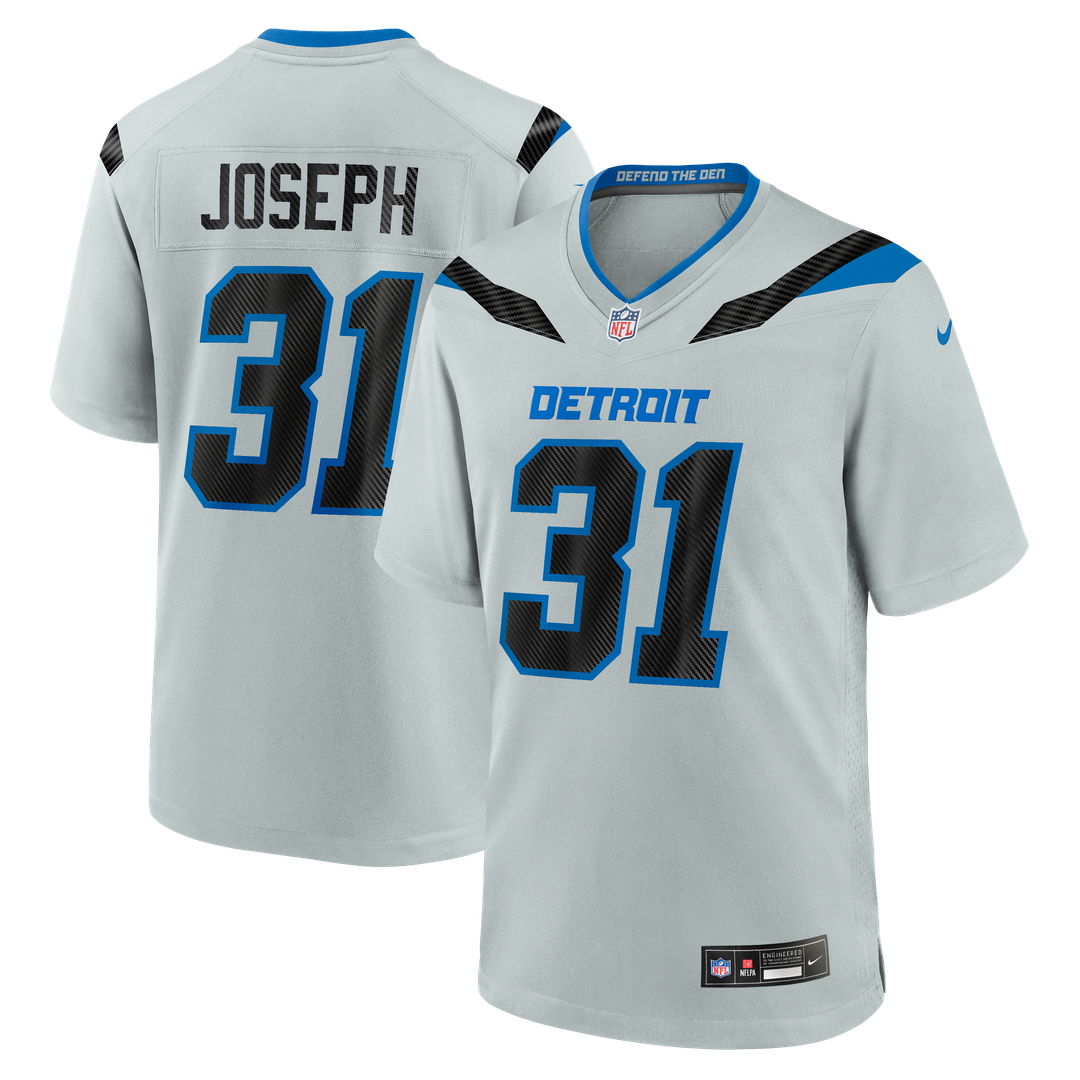 Detroit Lions Kerby Joseph Nike 2026 Rivalries Collection Game Jersey - Silver