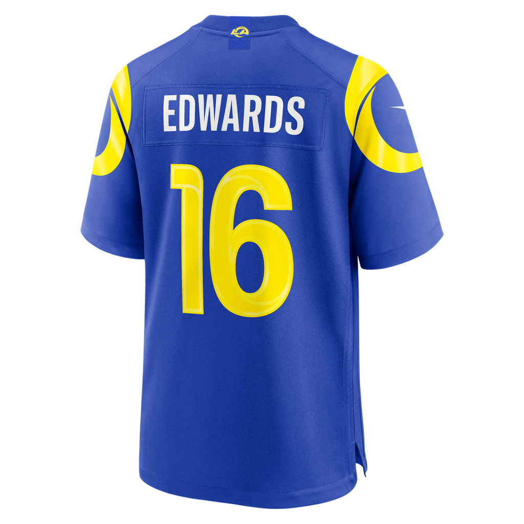 Los Angeles Rams Tru Edwards Nike Team Game Jersey - Royal