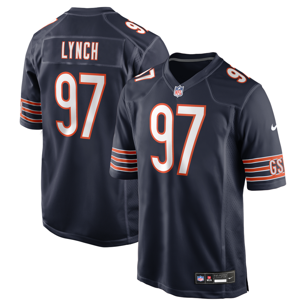 Chicago Bears James Lynch Nike Team Game Jersey - Navy