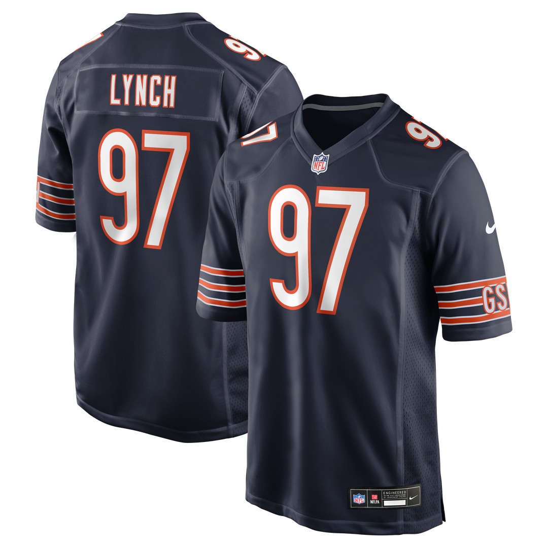Chicago Bears James Lynch Nike Team Game Jersey - Navy