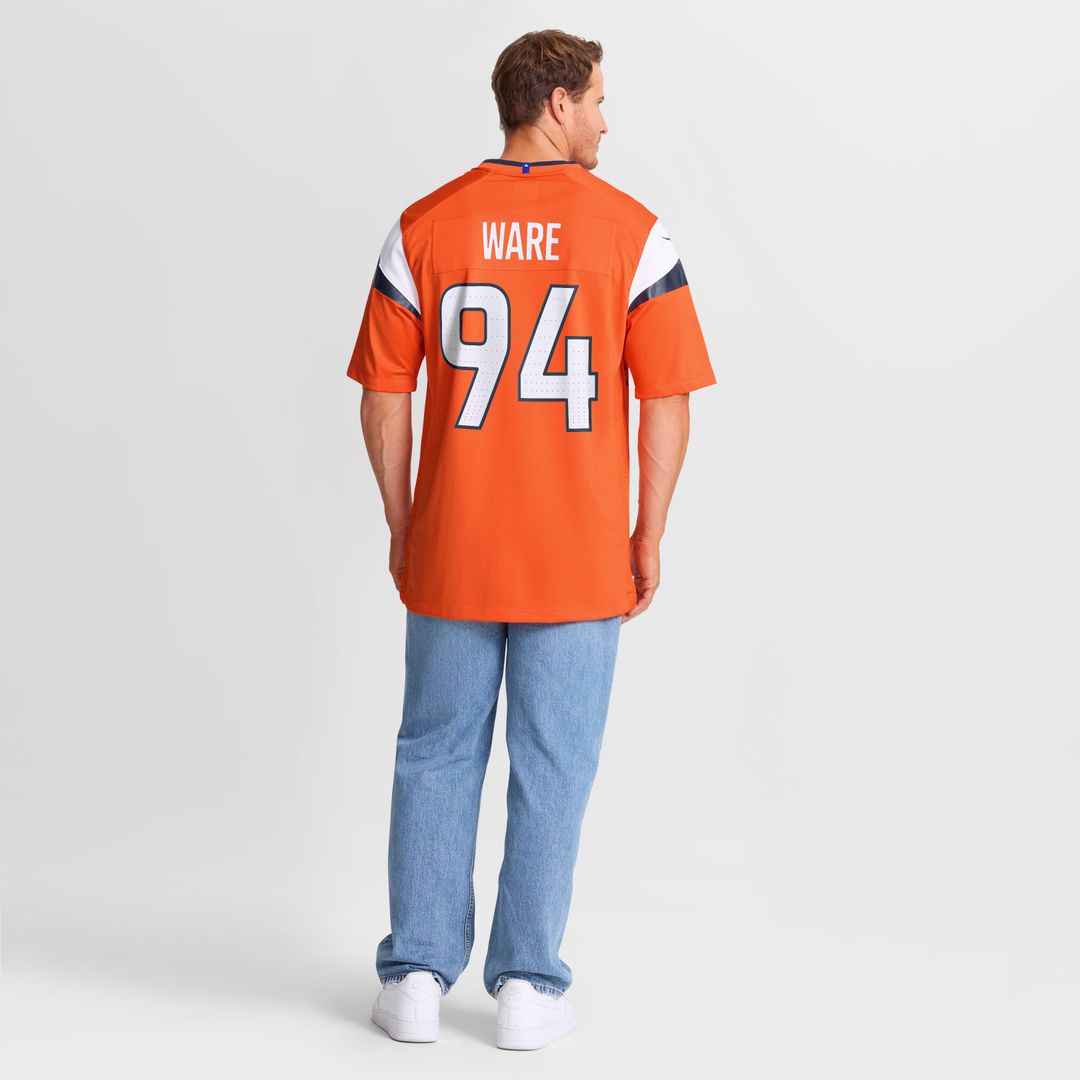 Denver Broncos DeMarcus Ware Nike Team Retired Game Jersey - Orange