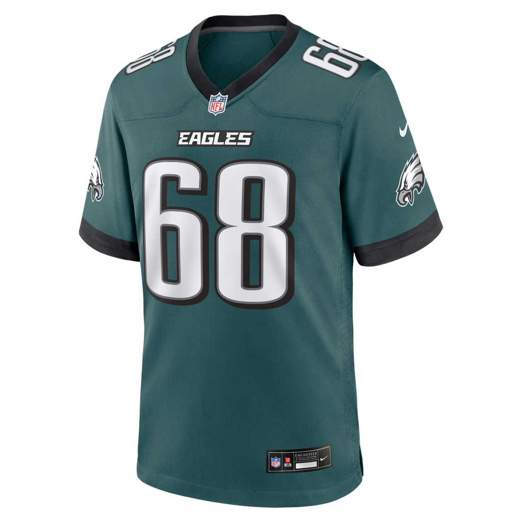 Philadelphia Eagles Jordan Mailata Nike Team Game Jersey - Midnight Green