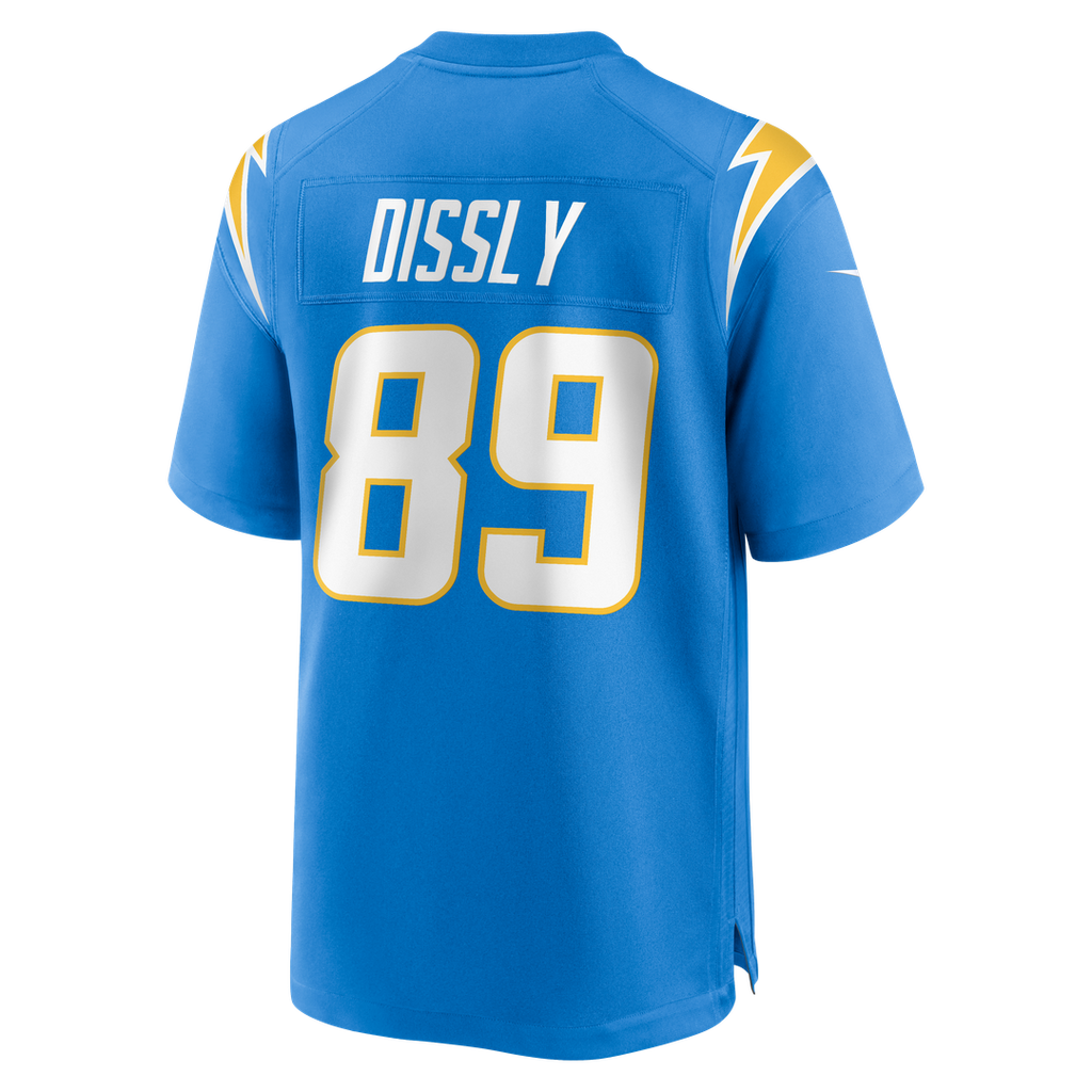 Los Angeles Chargers Will Dissly Nike Team Game Jersey - Powder Blue