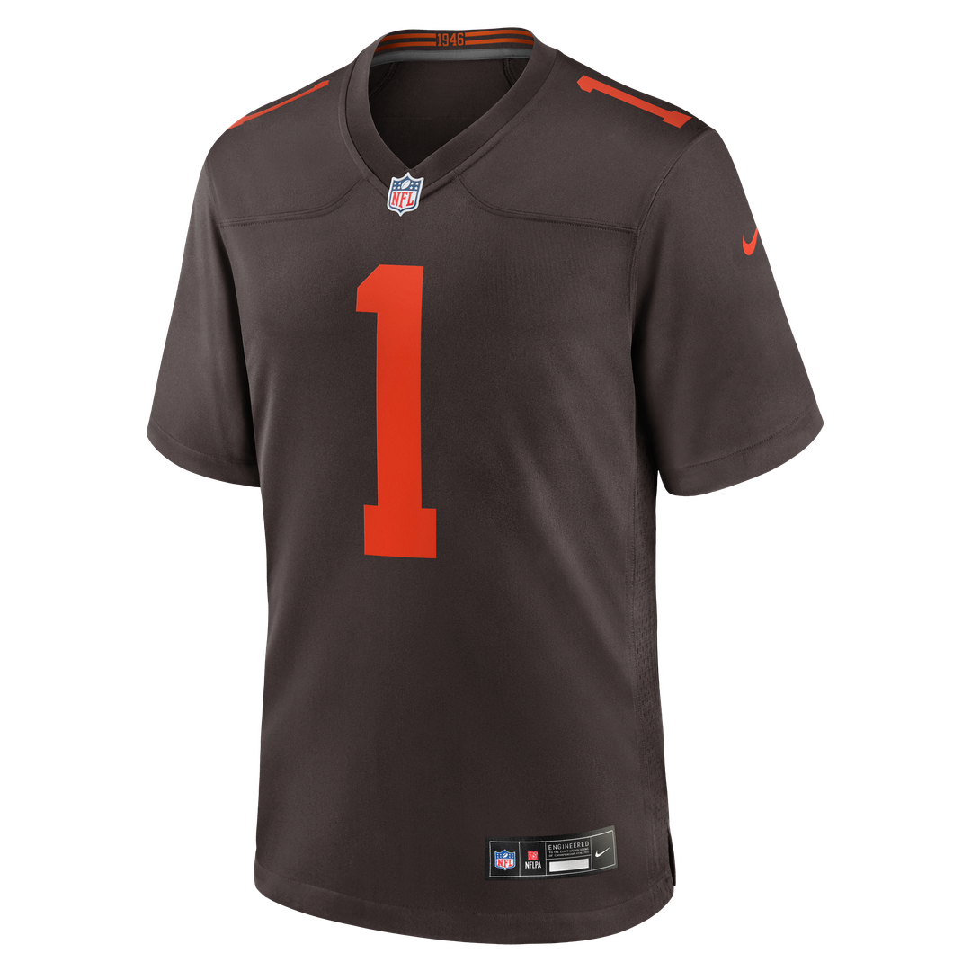 Cleveland Browns KC Concepcion Jr. Nike Alternate Game Jersey - Brown