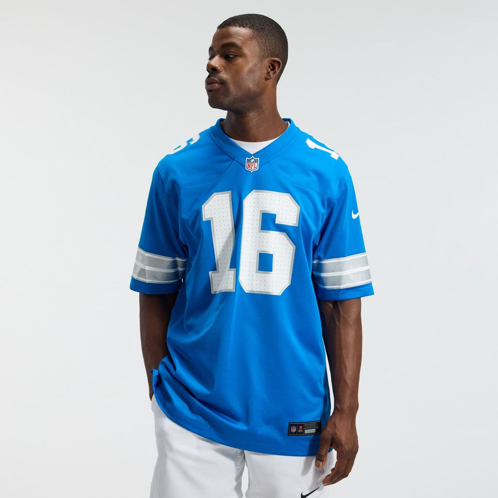 Detroit Lions Jared Goff Nike Game Jersey - Blue