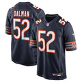 Chicago Bears Drew Dalman Nike Team Game Jersey - Navy