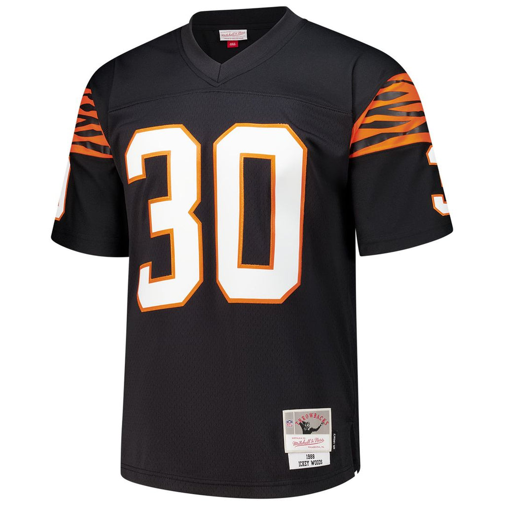 Cincinnati Bengals Ickey Woods Mitchell & Ness 1988 Legacy Replica Jersey - Black