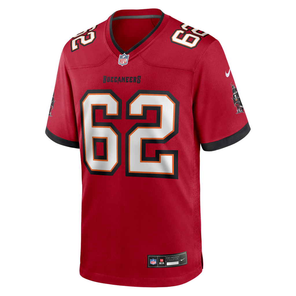 Graham Barton Pick No. 26 Nike Player Game Jersey - Red