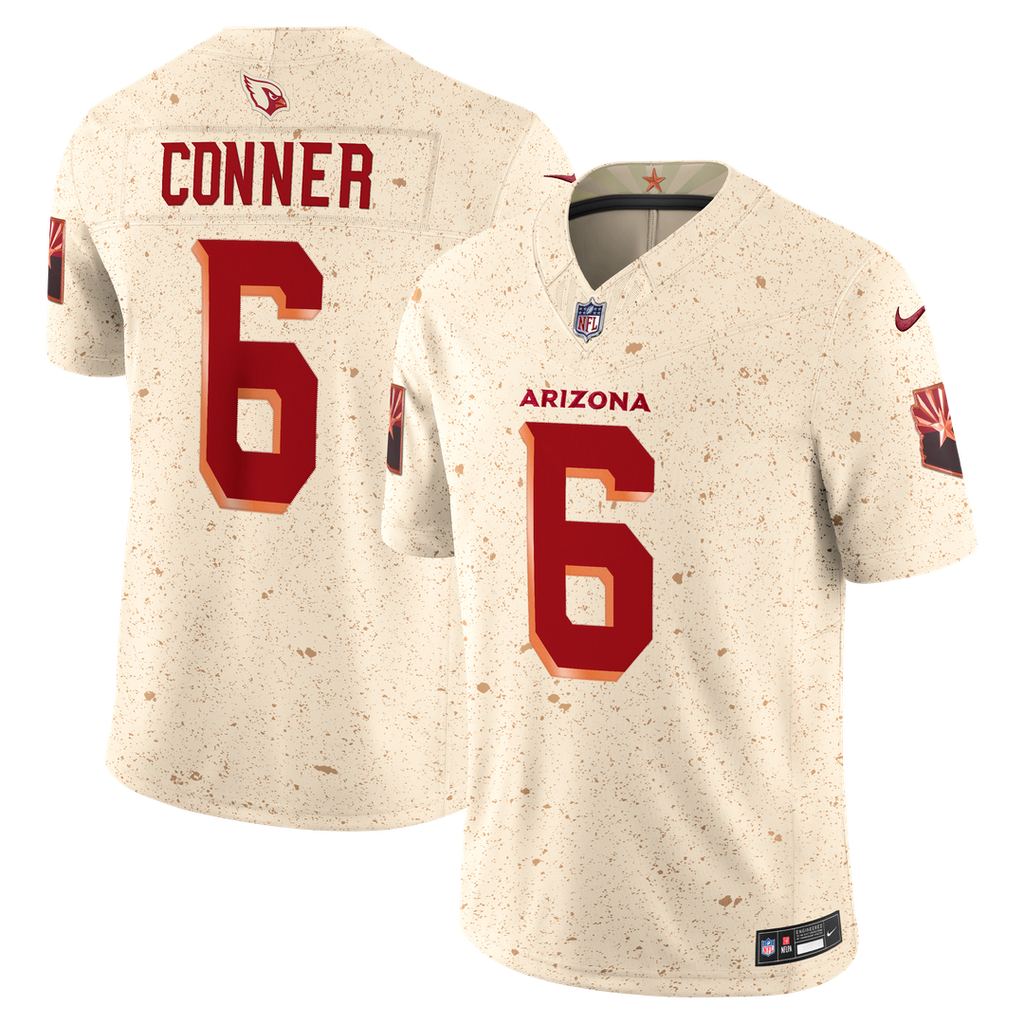 Arizona Cardinals James Conner Nike Rivalries Collection Stitched Limited Jersey - Natural