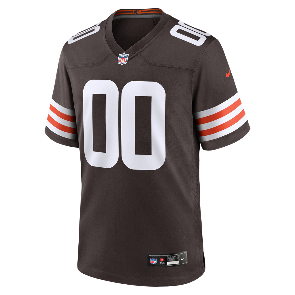 Cleveland Browns Joe Royer Nike Game Jersey - Brown
