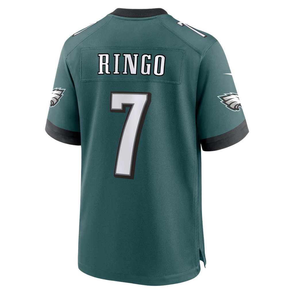 Philadelphia Eagles Kelee Ringo Nike Team Game Jersey - Midnight Green
