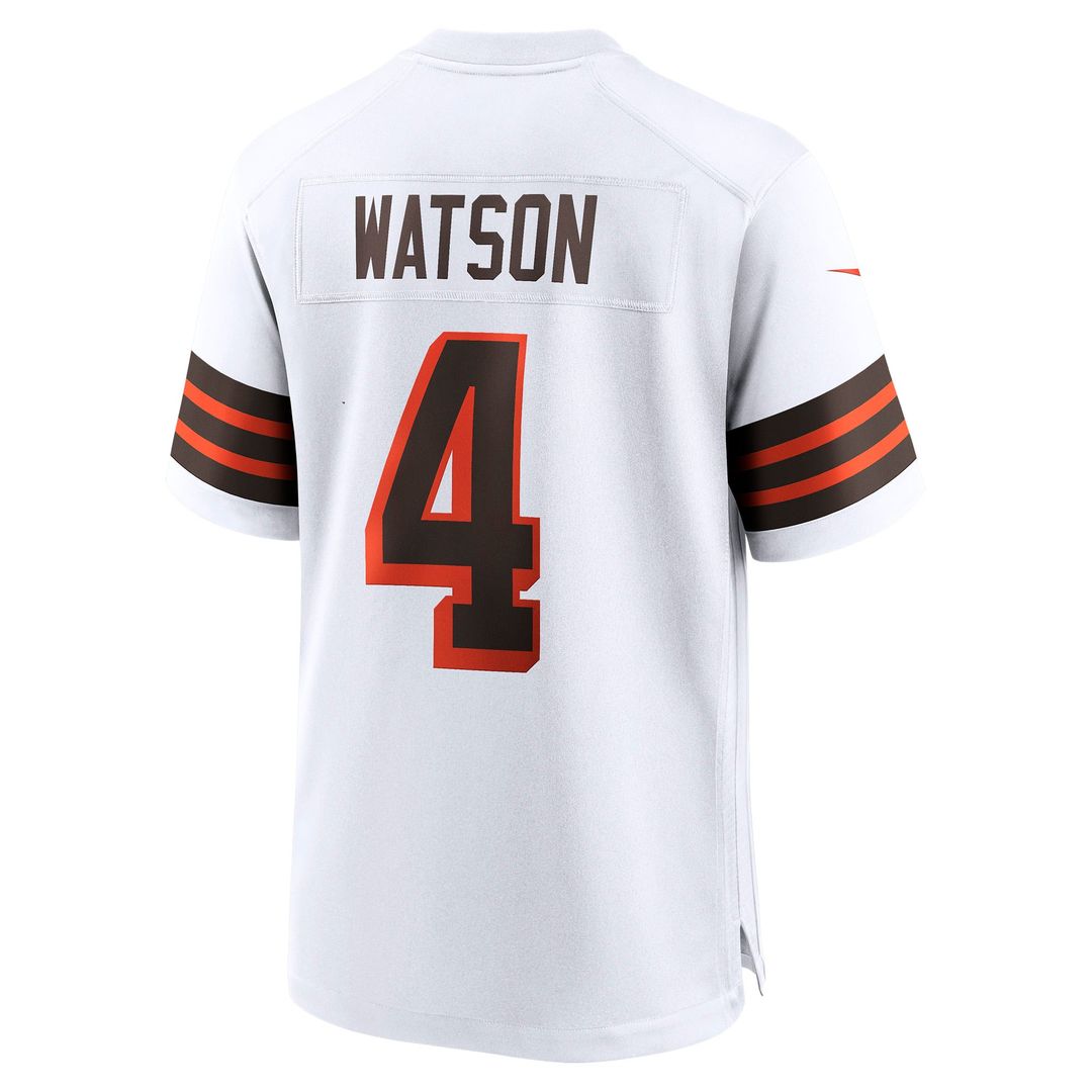 Cleveland Browns Deshaun Watson Nike Alternate Game Jersey - White