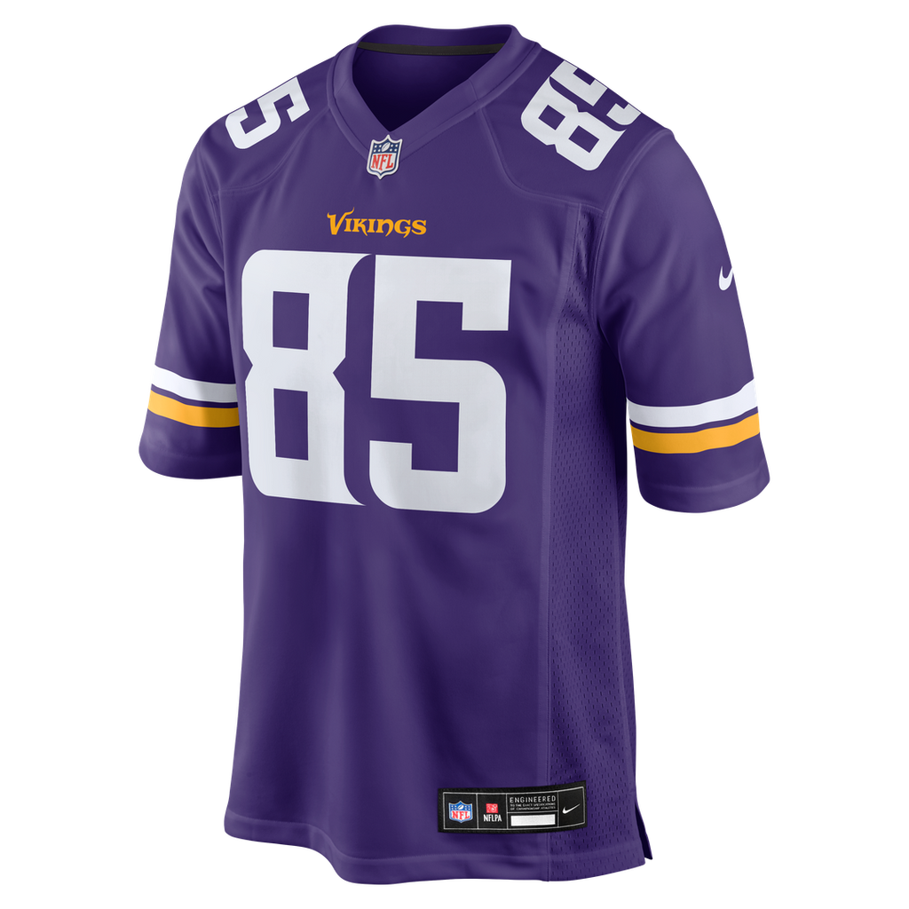 Minnesota Vikings Ben Yurosek Nike Team Game Jersey - Purple