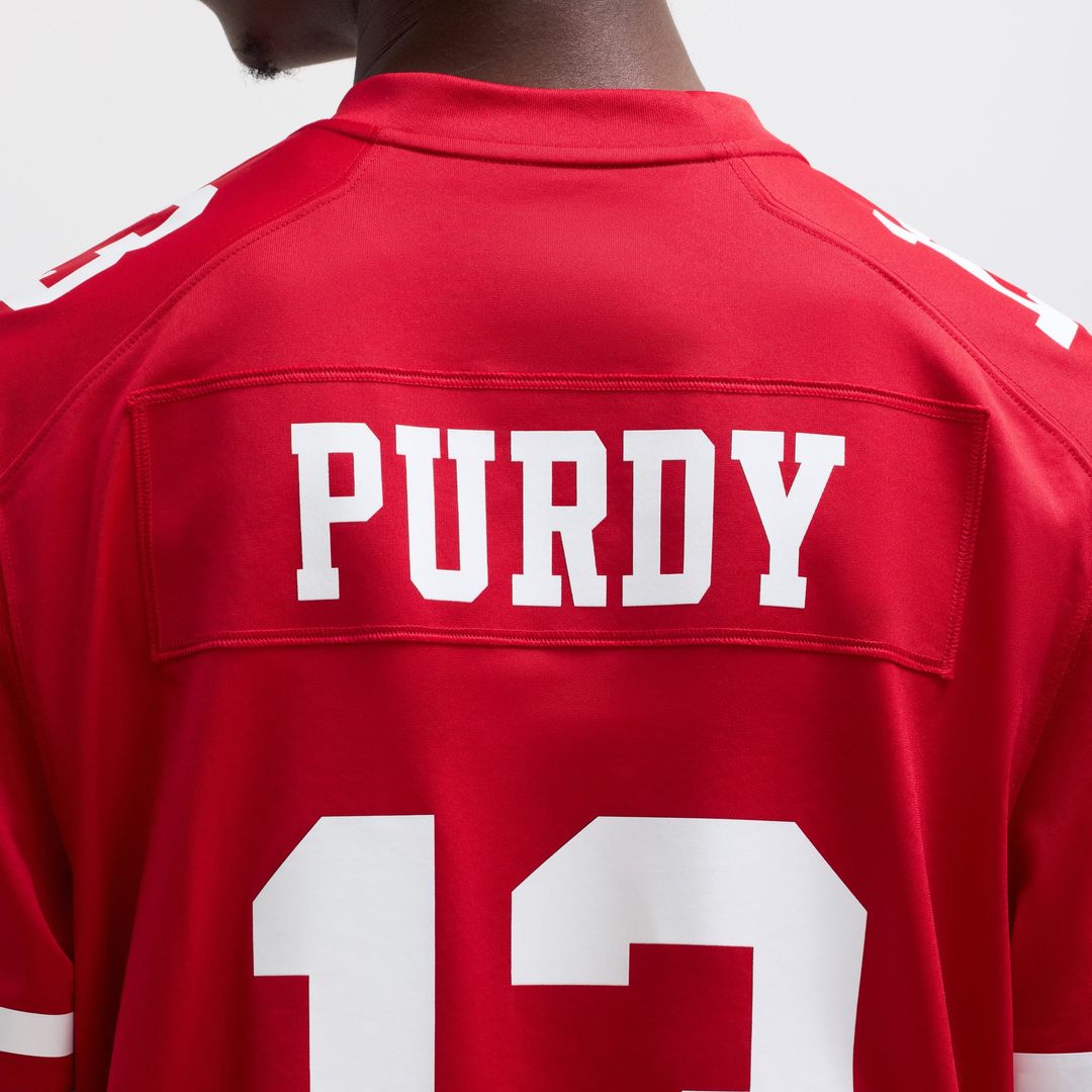 San Francisco 49ers Brock Purdy Nike Game Player Jersey - Scarlet