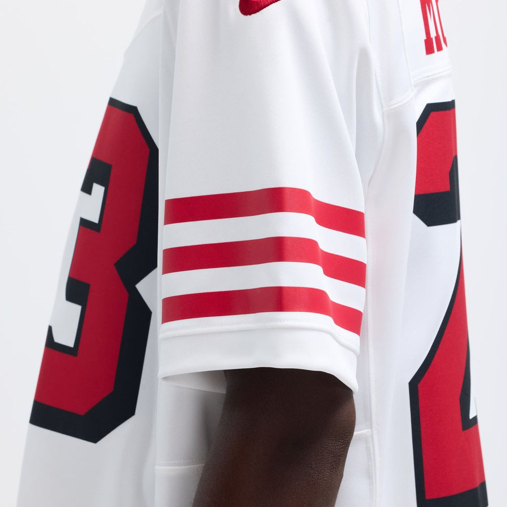 San Francisco 49ers Christian McCaffrey Nike Vapor F.U.S.E. Limited 2nd Alternate Jersey - White