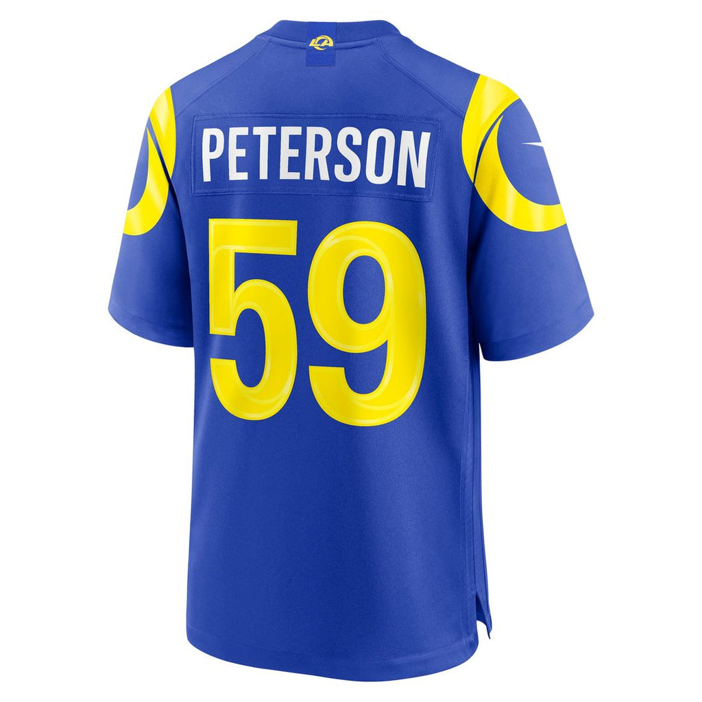 Los Angeles Rams Darryl Peterson Nike Game Jersey - Royal