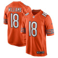 Chicago Bears Caleb Williams Nike Alternate Player Game Jersey - Orange