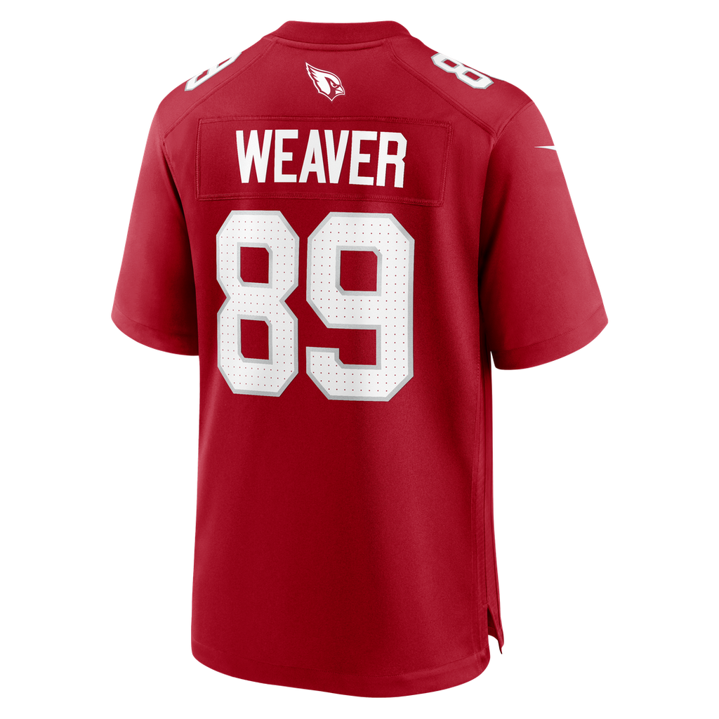 Arizona Cardinals Xavier Weaver Nike Team Game Jersey - Cardinal