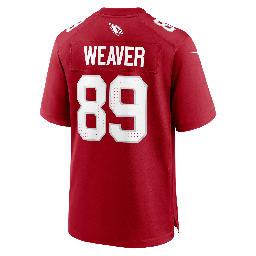 Arizona Cardinals Xavier Weaver Nike Team Game Jersey - Cardinal
