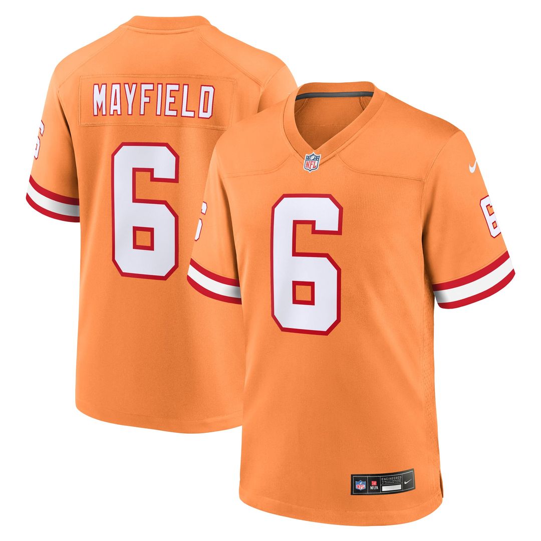 Tampa Bay Buccaneers Baker Mayfield Nike Team Game Jersey - Red